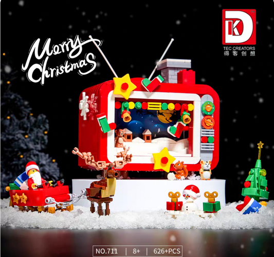 DK - DK711 - Merry Christmas TV Box - 626 Pieces