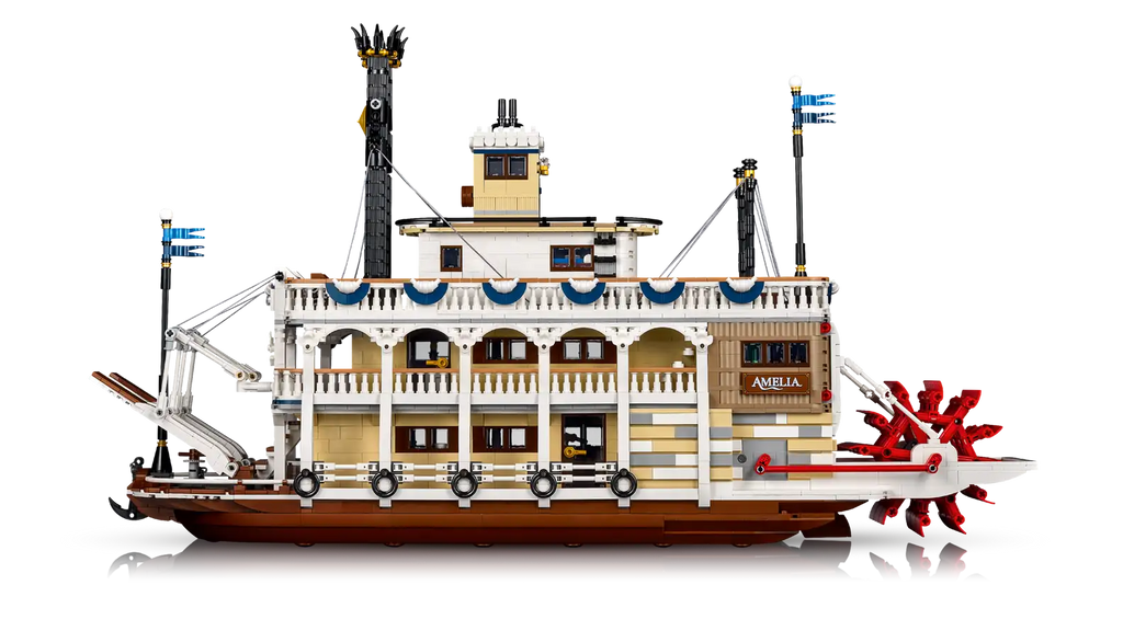 Compatible - IDEAS - 21356 - River Steamboat - 4090 Pieces