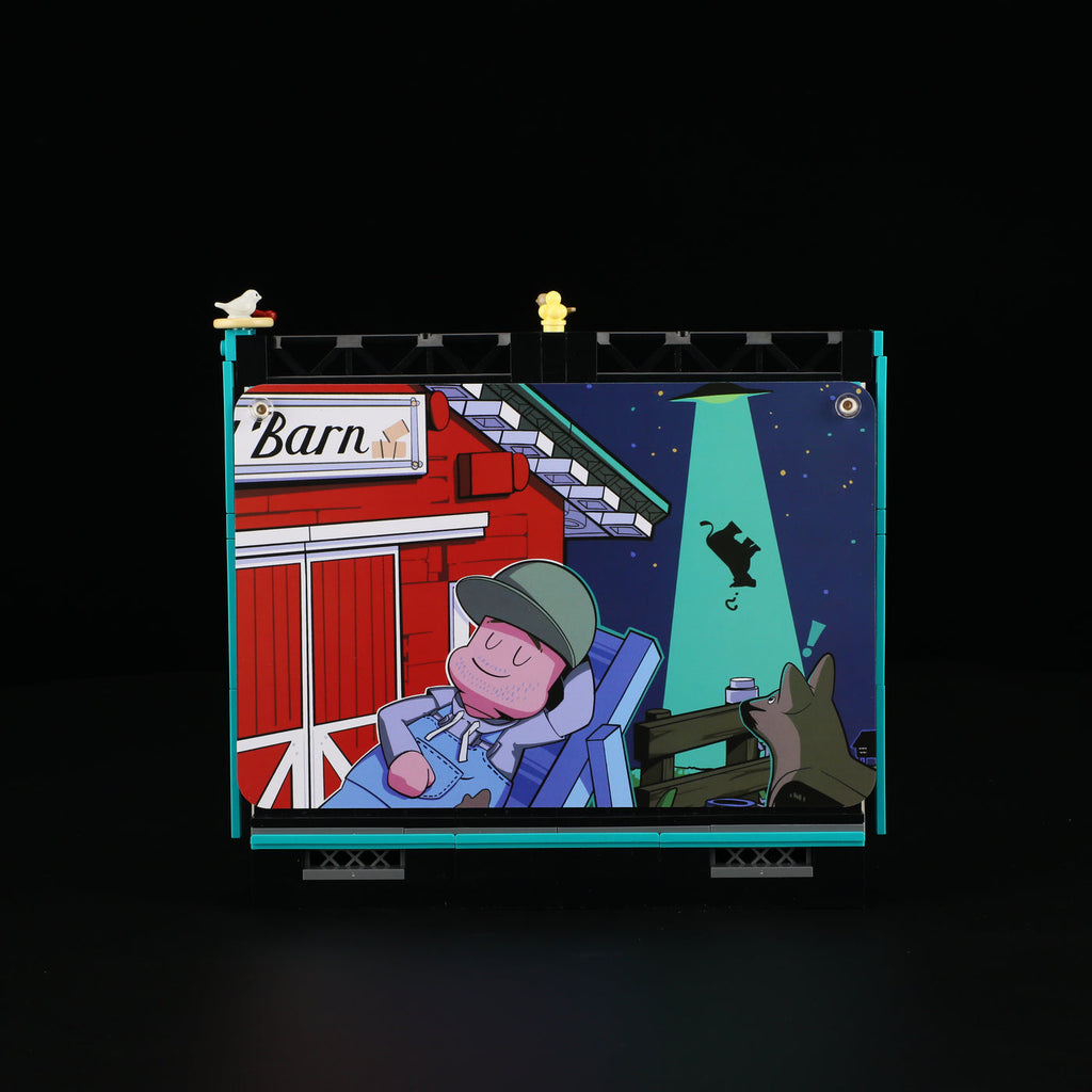 Lumibricks/Funwhole - L9081 - Night Glow Drive In - 1760 Pieces