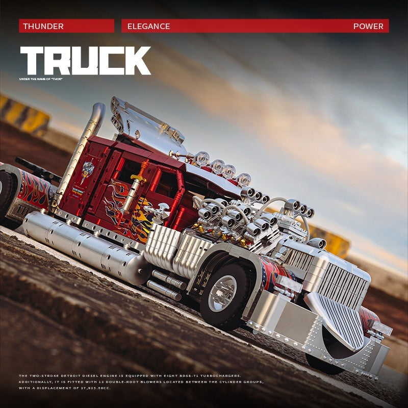 Eikee - Y18066 - Thor 24 Truck - 3485 Pieces