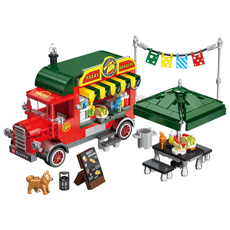 Jiestar - JJ9248 - Taco Truck - 615 Pieces