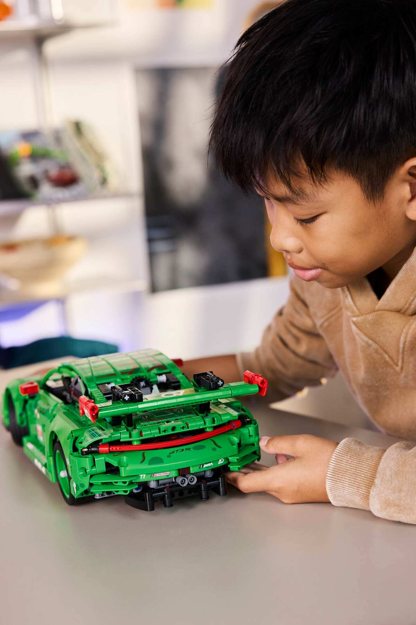 Compatible - 42224 - Technic - Porsche RSR GT3 R Rexy AO - 1313 Pieces