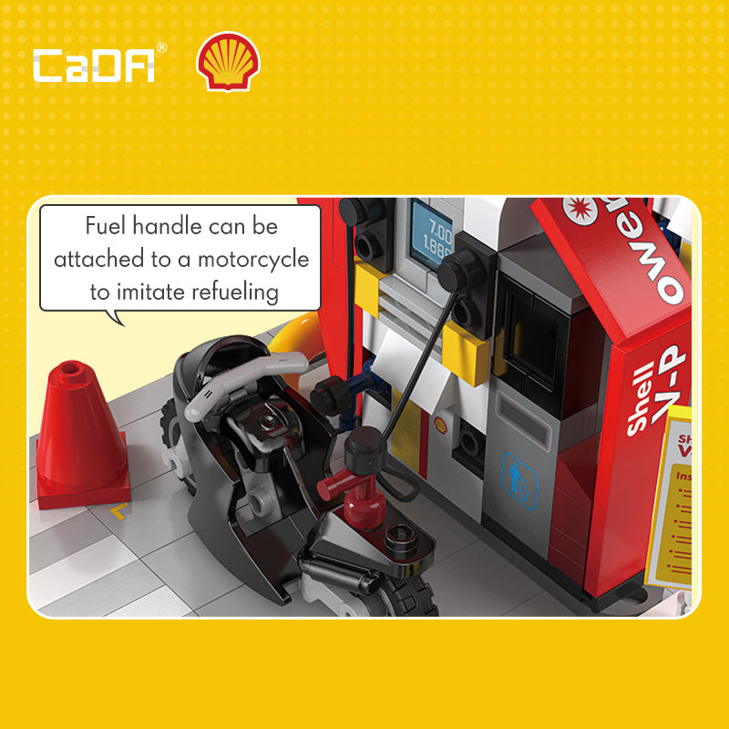 CADA - C66028 - Shell Retail Station - 305 Pieces