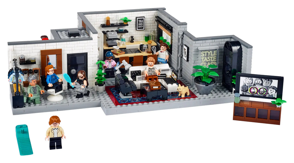 Compatible - Icons - 10291 - Queer Eye - The Fabulous Five Apartment - 974 Pieces