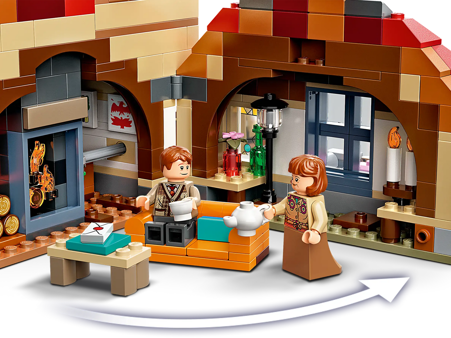 Compatible - 75980 - Harry Potter - Attack On The Burrow - 1047 Pieces