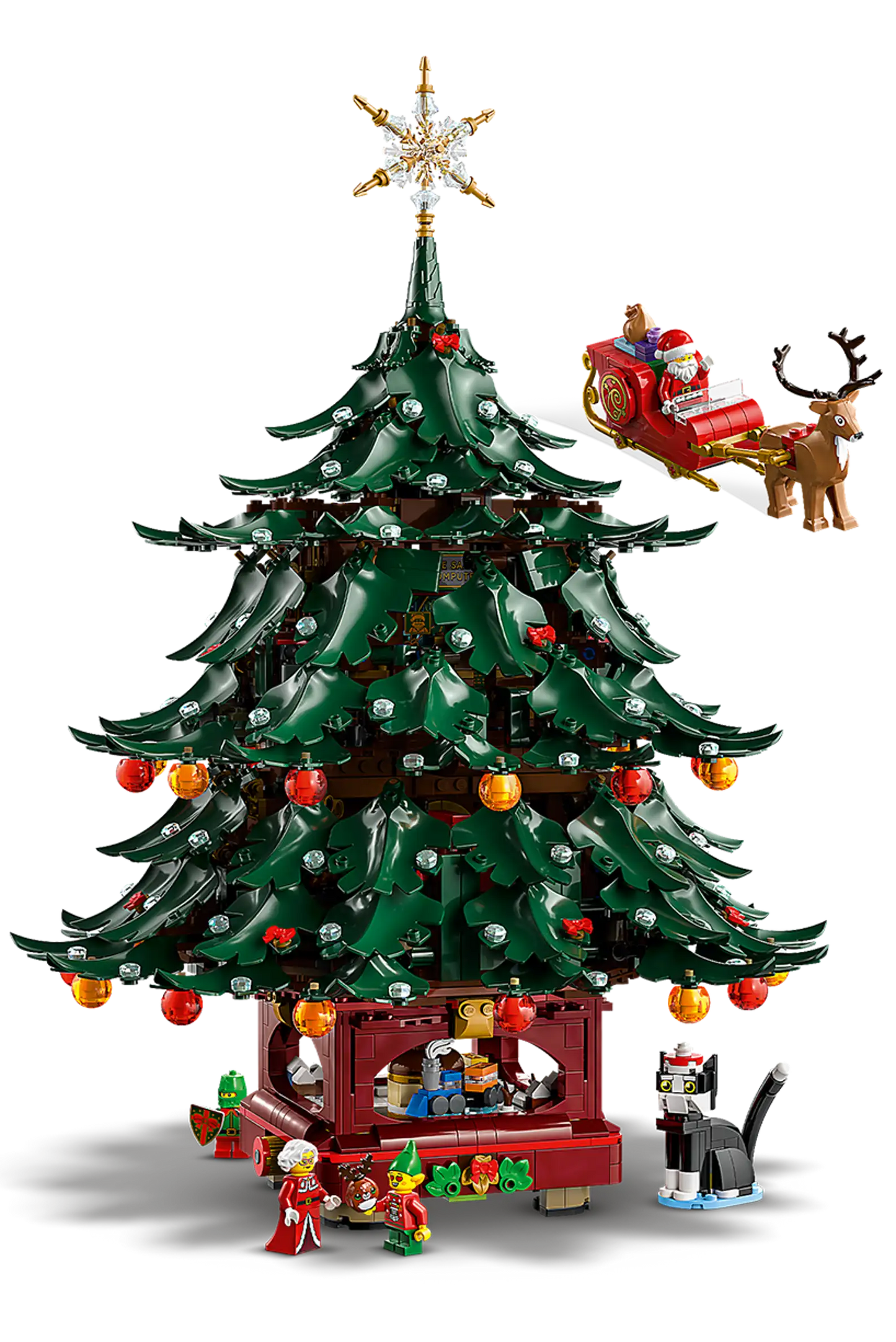 Compatible - 41843 - Icons - Family Christmas Tree - 3171 Pieces
