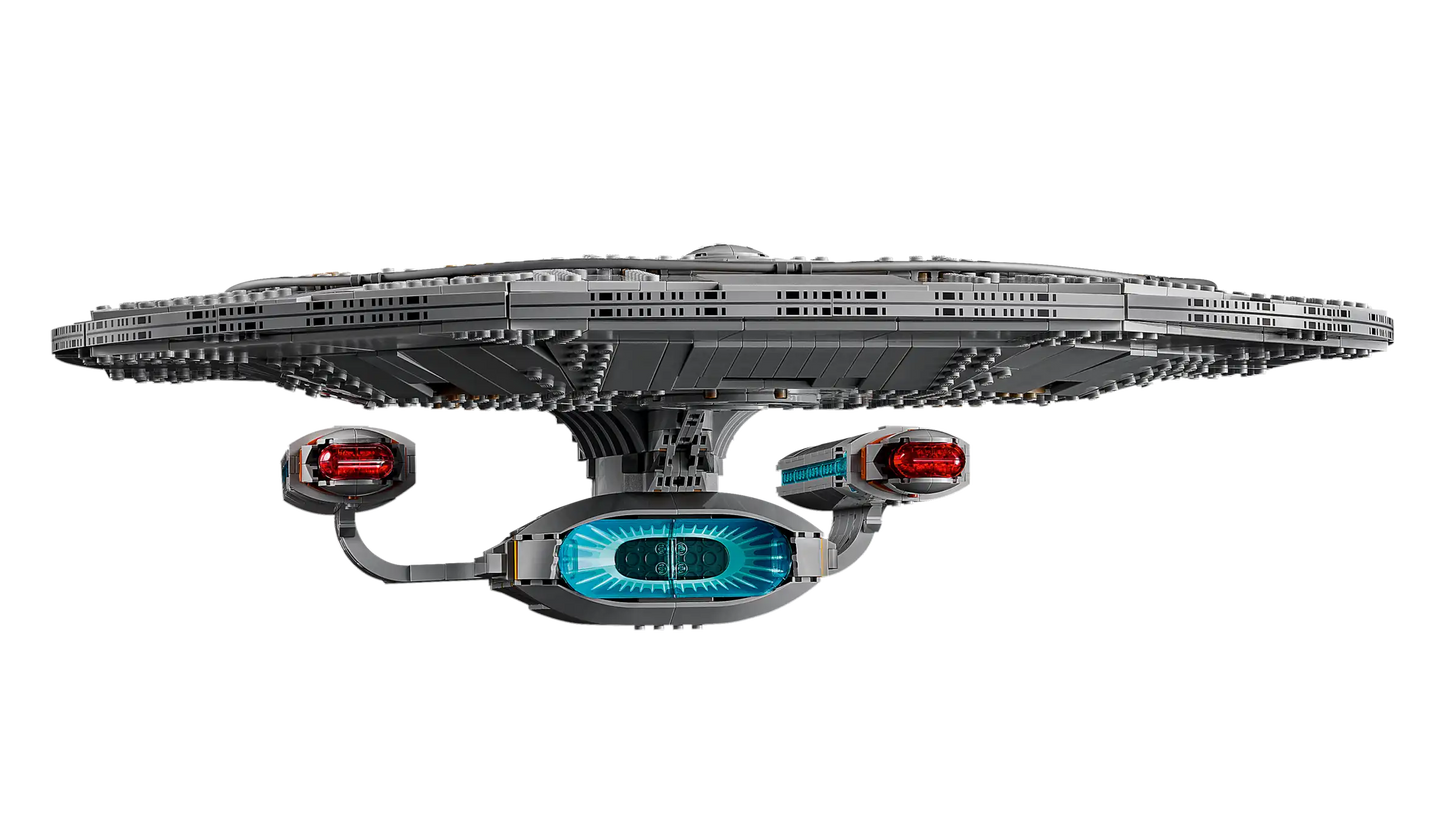 Compatible - 10356 - Icons - Star Trek - USS Enterprise - NCC 1701 DT - 3600 Pieces