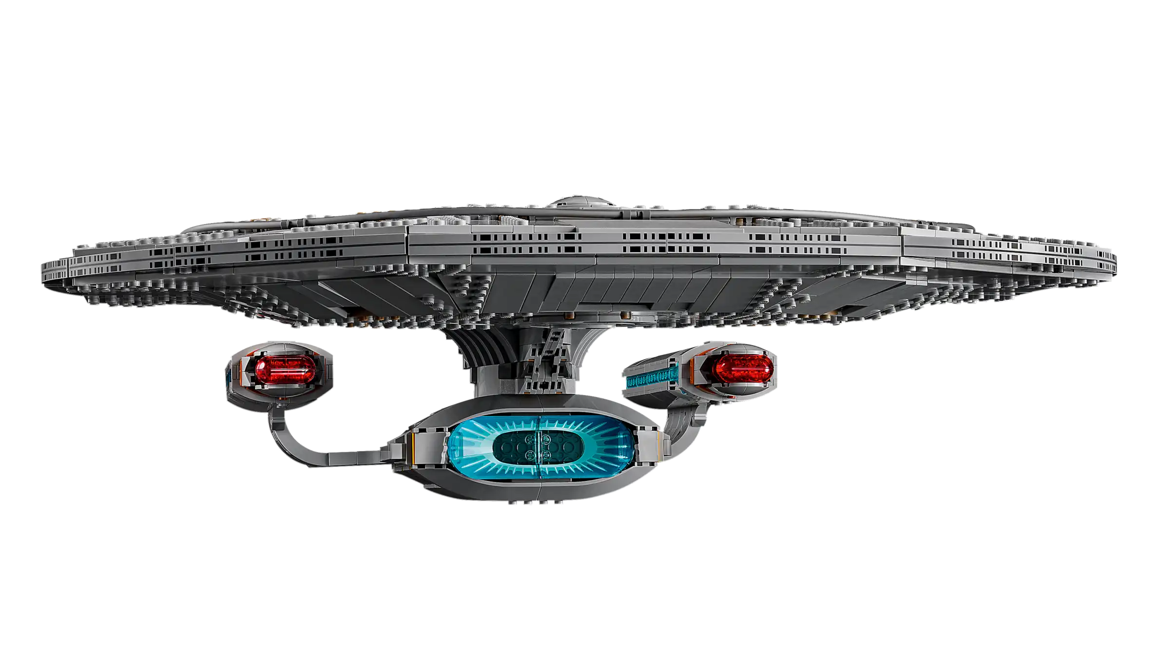 Compatible - Icons - 10356 - Star Trek USS Enterprise NCC-1701-DT - 3600 Pieces