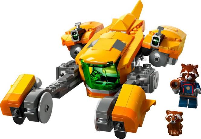 Compatible - Marvel - 76254 - Baby Rocket’s Ship - 330 Pieces