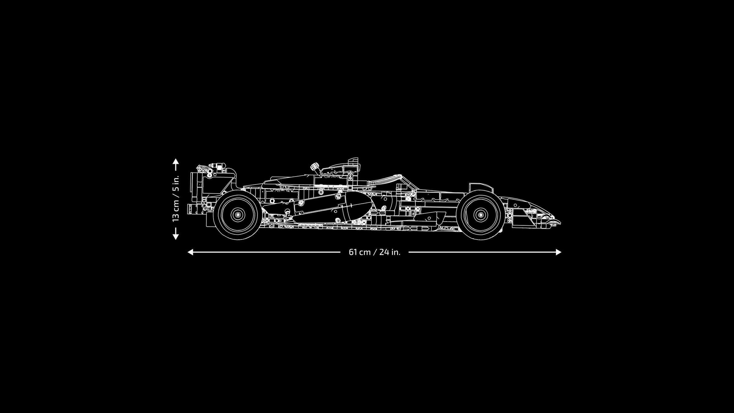 Compatible - Technic - 42228 - Mclaren MCL 39 F1 Race Car - 1675 Pieces