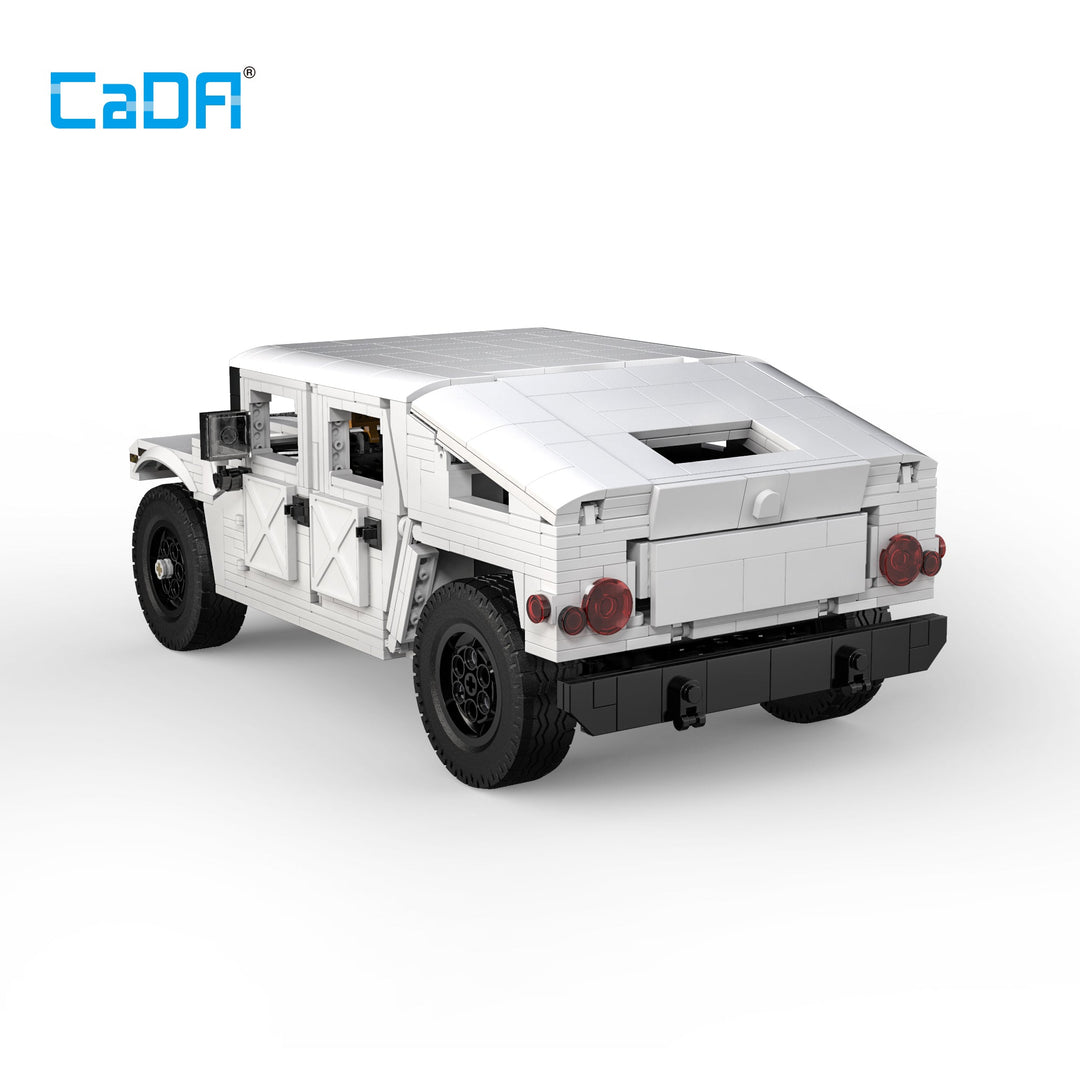 CaDA - C61027 - 1:12 Scale - Humvee - 1380 Pieces (Group Order Discount Not Applicable)
