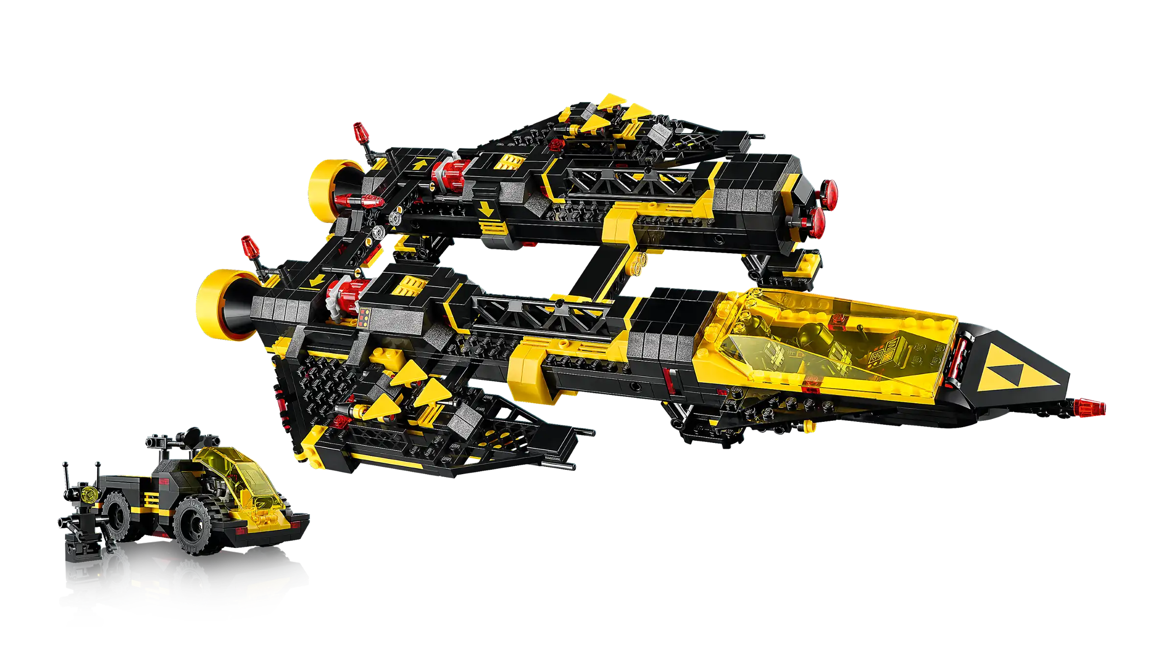 Compatible - Icons - 10355 - Blacktron Renegade - 1151 Pieces