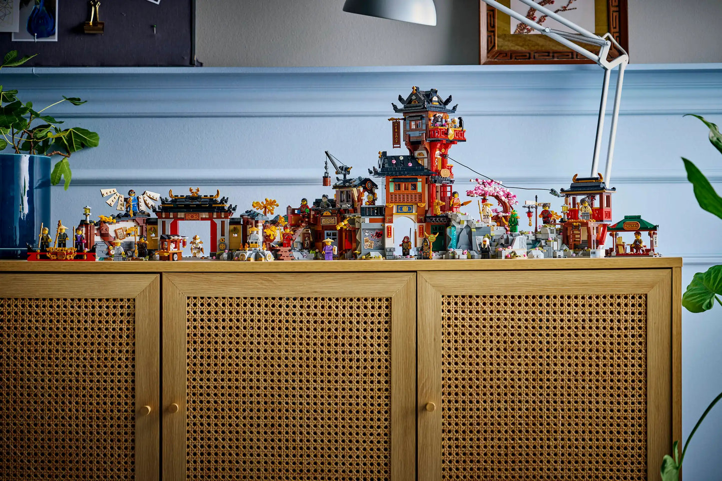 Compatible - 71861 - Ninjago - The Old Town - 4851 Pieces