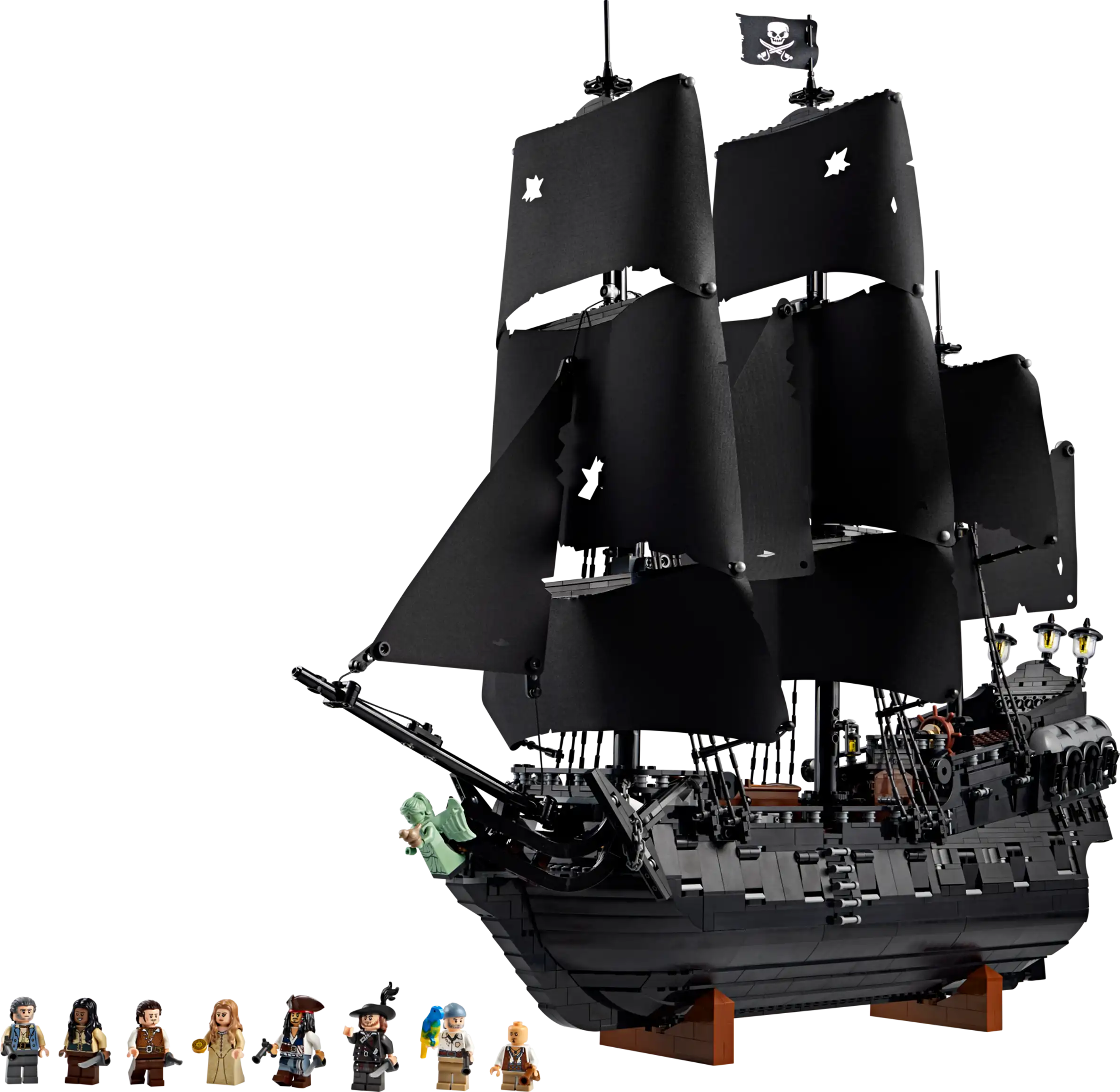 Compatible - Icons - 10365 - Pirates of the Caribbean - Jack Sparrow’s Pirate Ship - 2862 Pieces