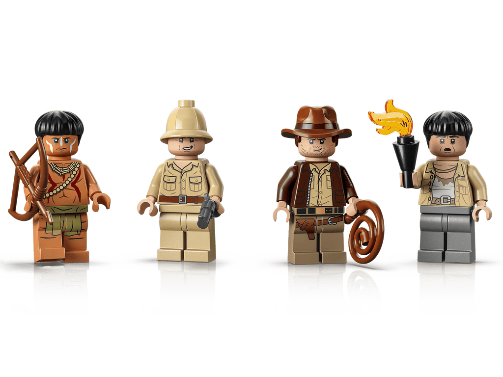 Compatible - Indiana Jones - 77015 - Temple Of The Golden Idol - 1545 Pieces