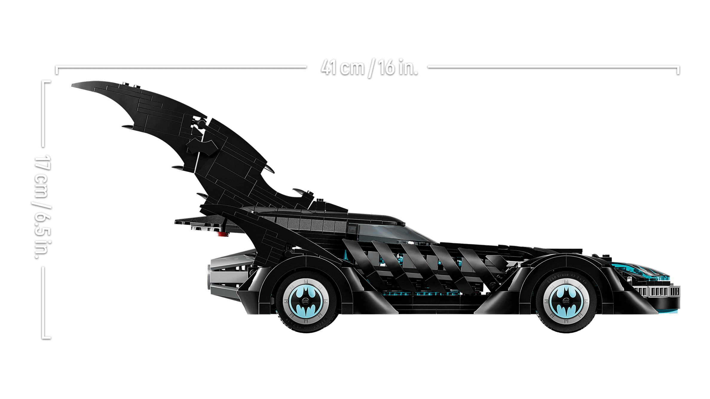 Compatible - Batman - 76304 - Batman Forever - Batmobile - 909 Pieces