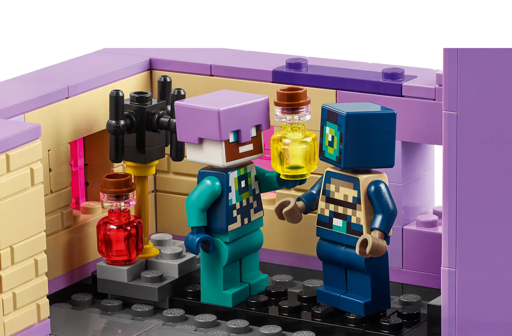 Compatible - Minecraft - 21264 - Ender Dragon and End Ship - 657 Pieces