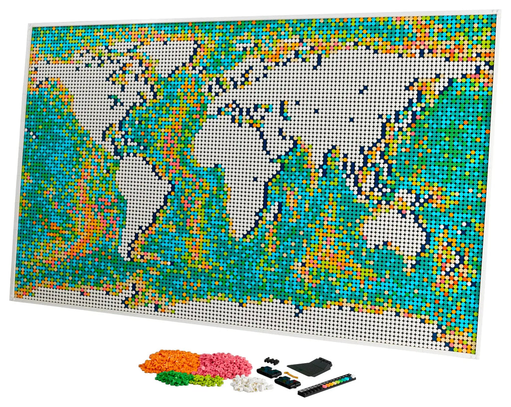 Compatible - Art - 31203 - World Map - 11695 Pieces