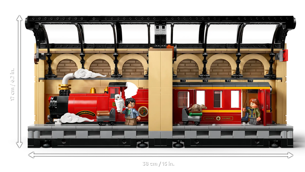 Compatible - Harry Potter - 76450 - Hogwarts Express Book Nook - 832 Pieces