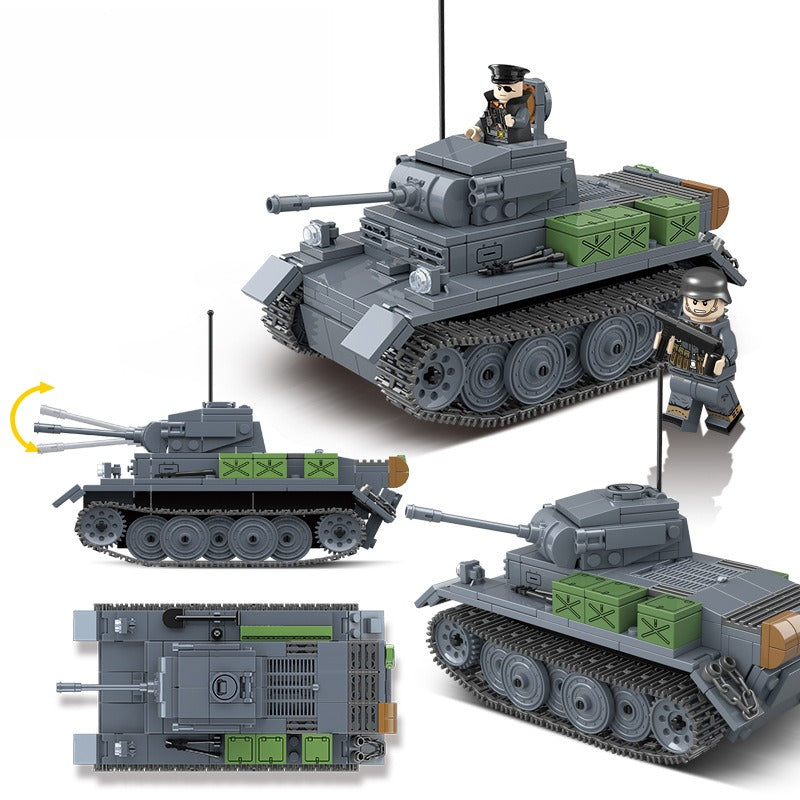 Quan Guan - 100100 - Panzer Kampfwagen II Ausf L Luchs - 503 Pieces
