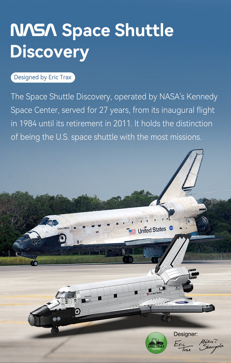 CaDA - C56062 - NASA Space Shuttle Discovery - 1827 Pieces