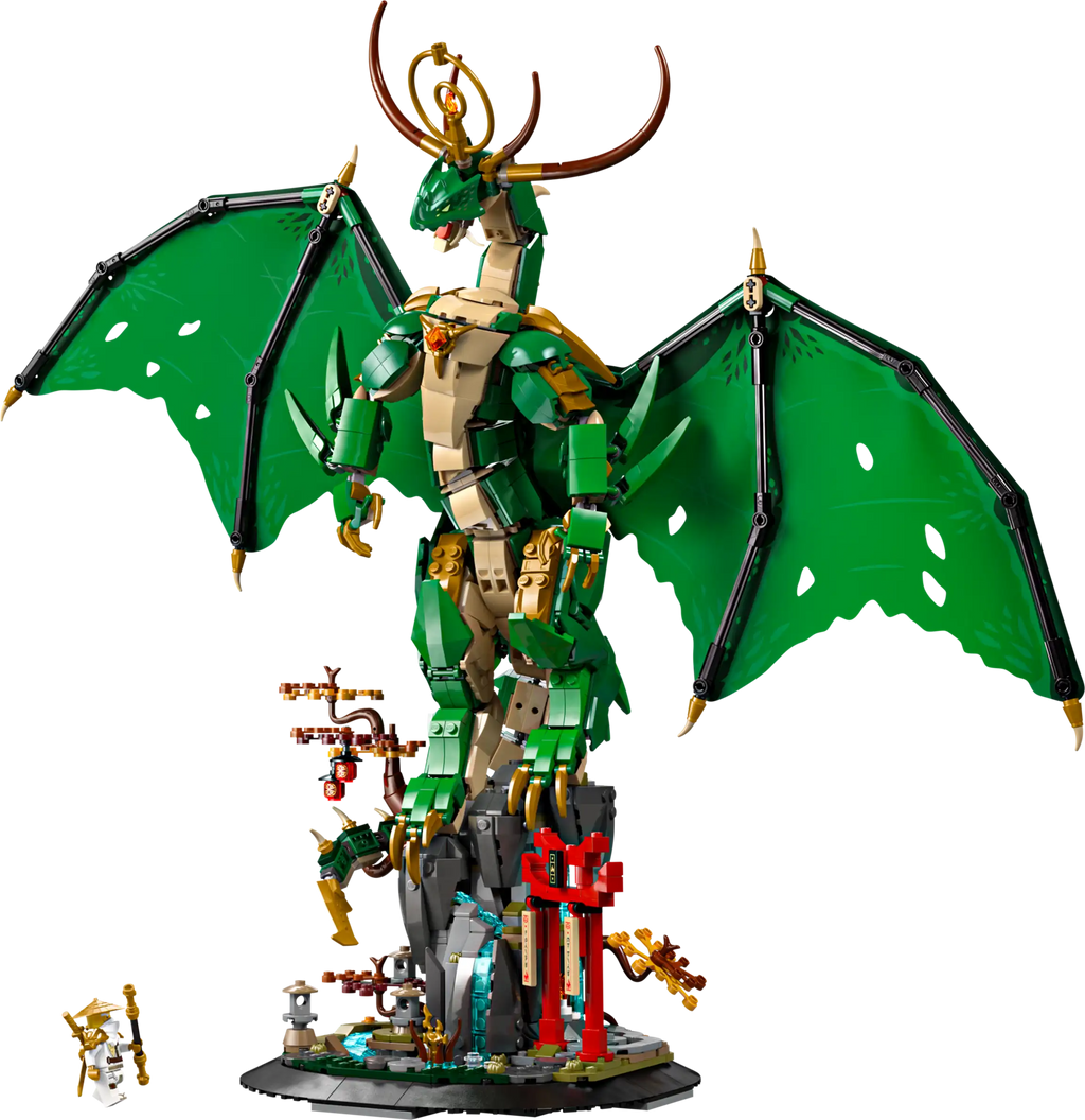Compatible - Ninjago - 71847 - The Guardian Dragon - 1650 Pieces