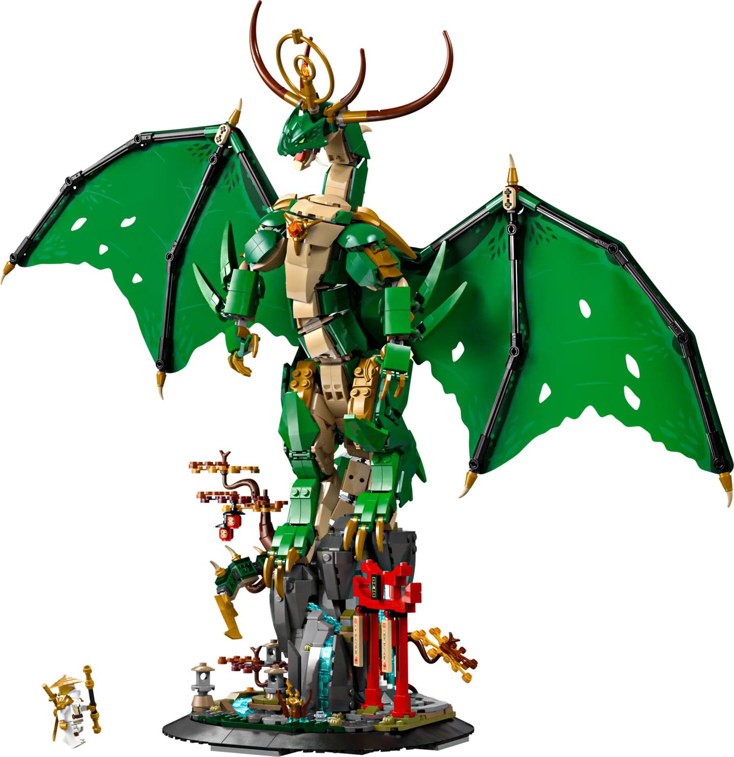 Compatible - 71847 - Ninjago - The Guardian Dragon - 1650 Pieces