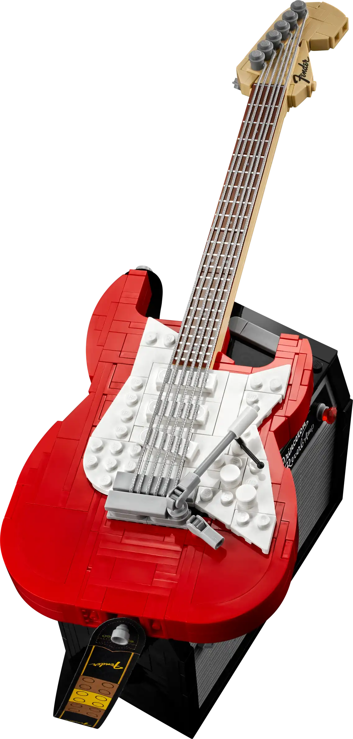 Compatible - IDEAS - 21329 - Fender Stratocaster - 1074 Pieces