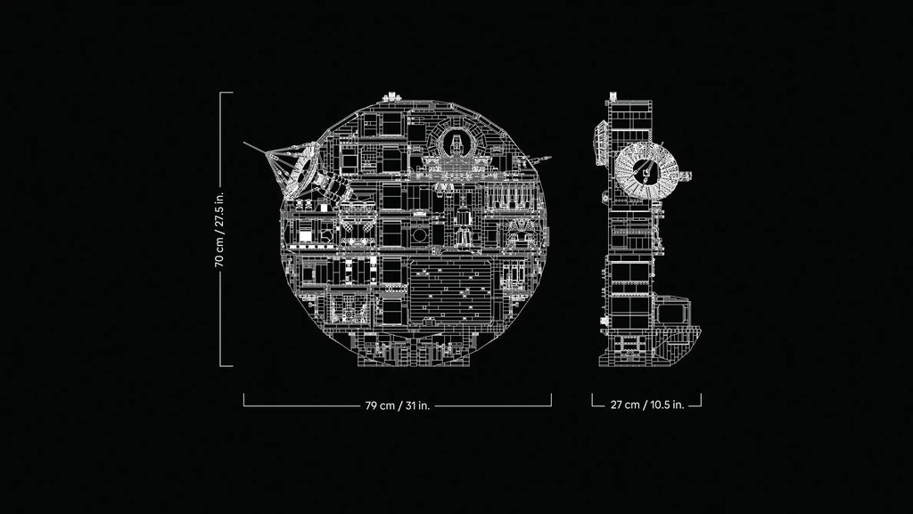Compatible - Star Wars - 75419 - UCS Death Star - 9023 Pieces