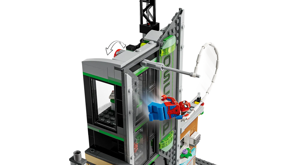 Compatible - Marvel - 76324 - Spider-Man vs Oscorp - 808 Pieces