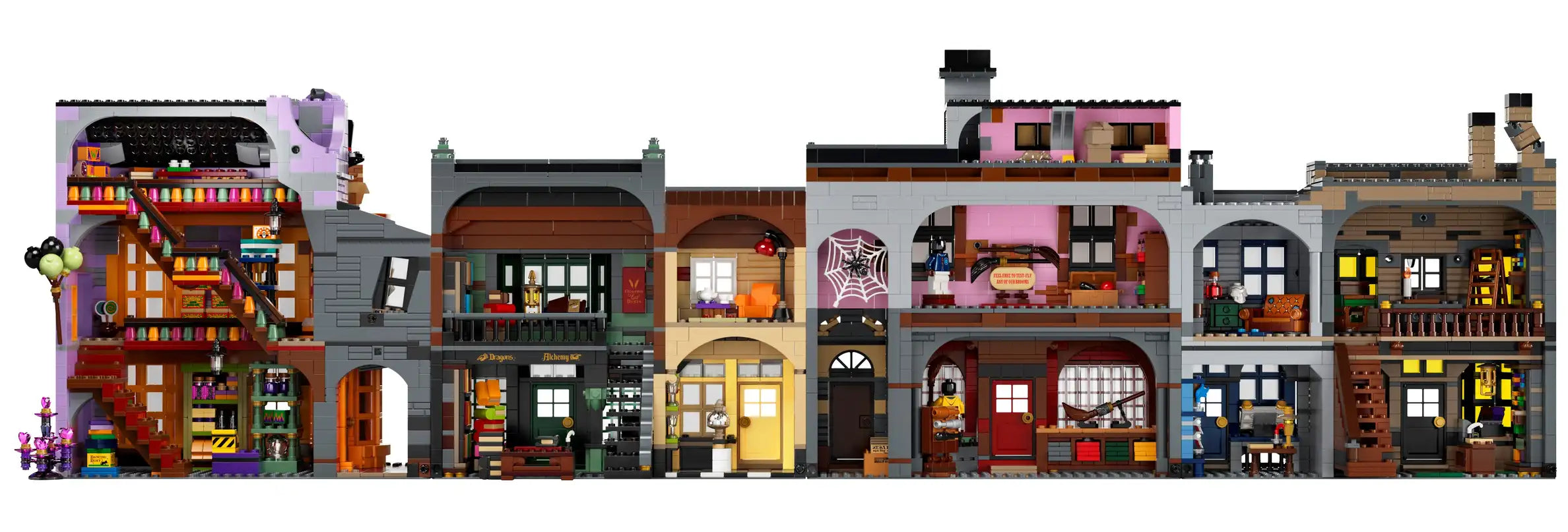 Compatible - Harry Potter - 75978 - Diagon Alley - 5544 Pieces