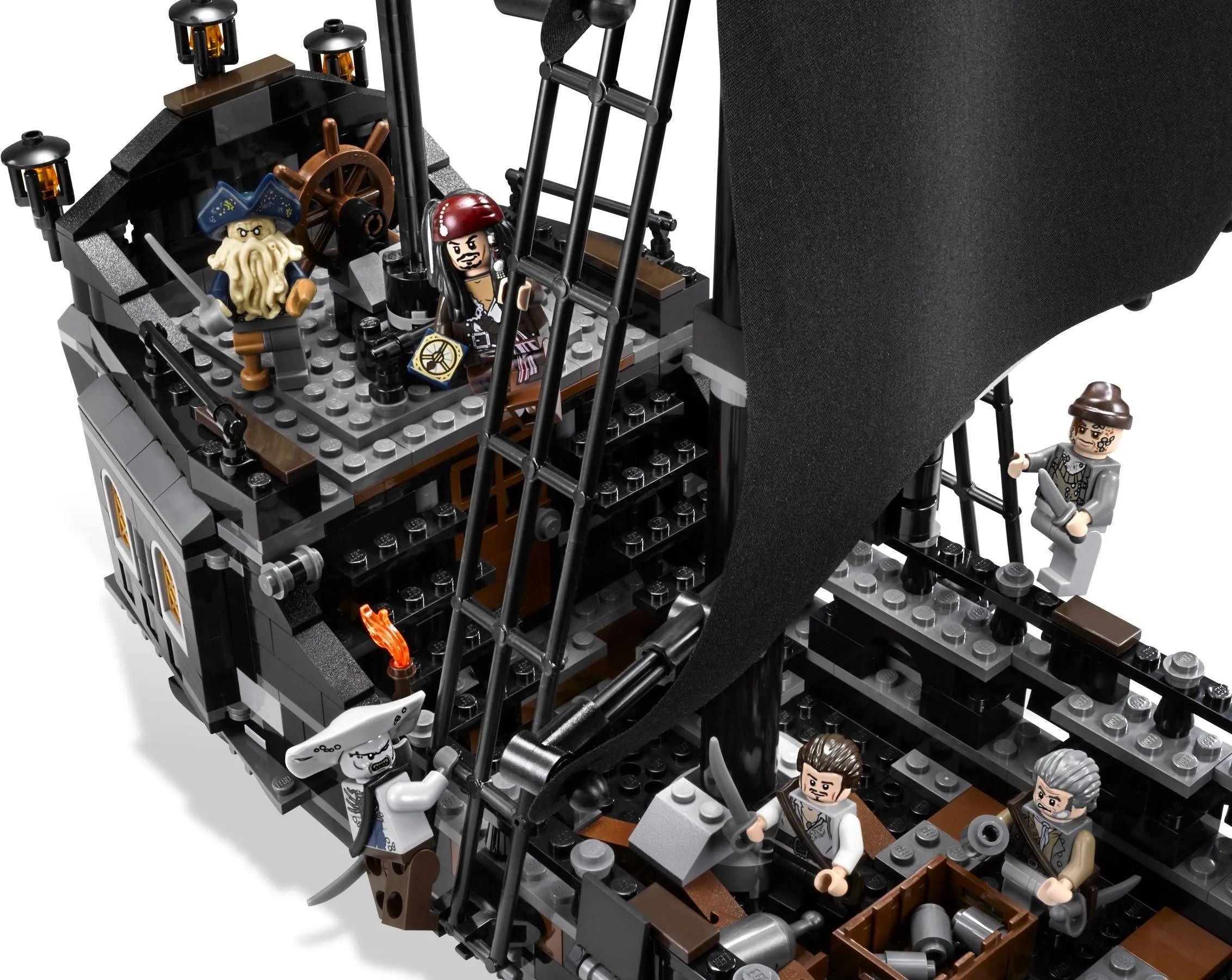 Compatible - Pirates of the Caribbean - 4184 - Black Pearl - 804 Pieces (Group Order Discount Not Applicable)