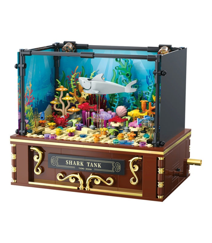 Tuomu - T4002 - Deep Sea Shark Tank - 723 Pieces