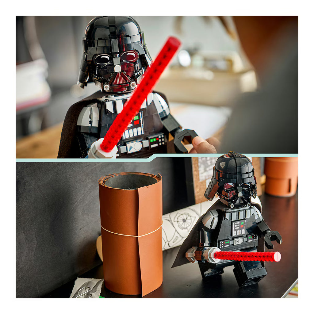 Compatible – Star Wars - 75461 - Up-Scaled Darth Vader Minifigure - 1028 Pieces